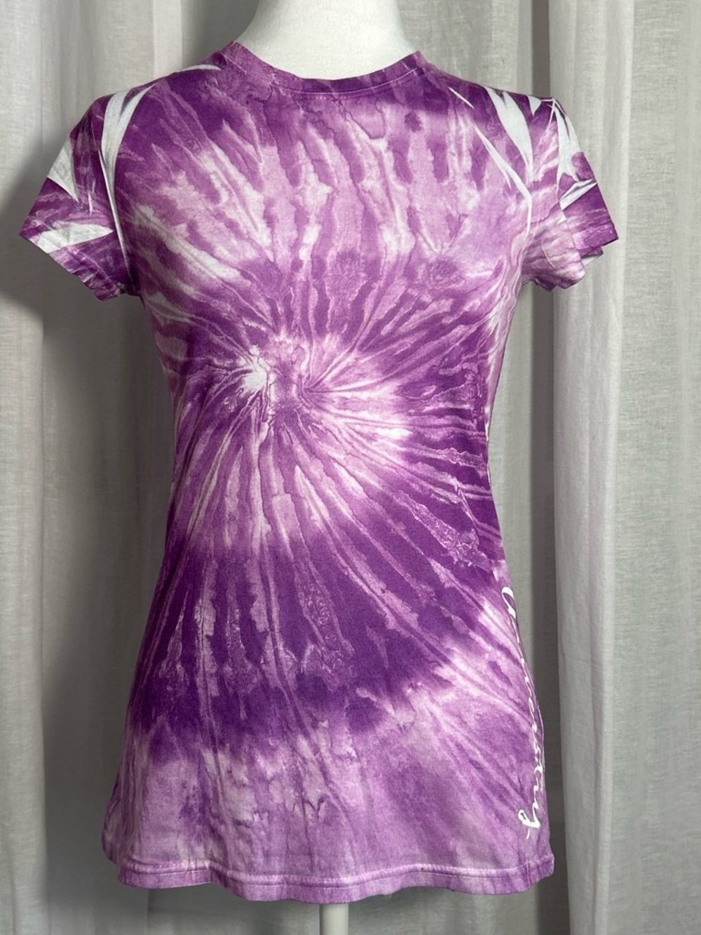 Maya Purple Tie-Dye Short Sleeve Tee